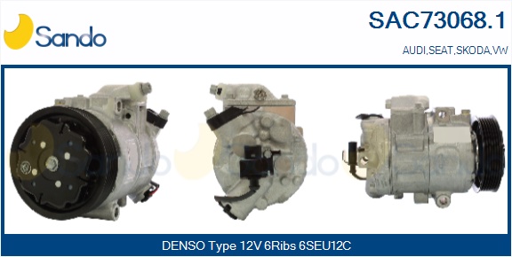 Compressore, climatizzatore SANDO SAC73068.1