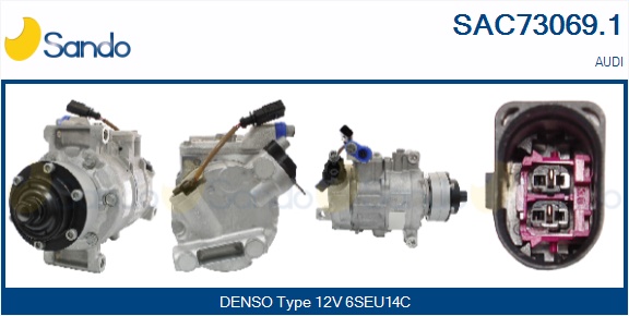Compressore, climatizzatore SANDO SAC73069.1