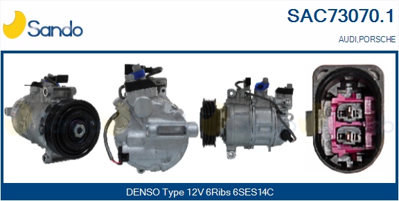 Compressore, climatizzatore SANDO SAC73070.1