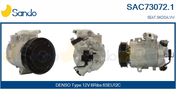 Compressore, climatizzatore SANDO SAC73072.1