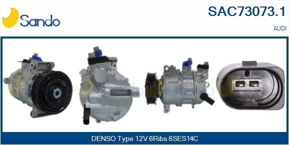 Compressore, climatizzatore SANDO SAC73073.1