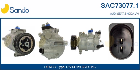 Compressore, climatizzatore SANDO SAC73077.1