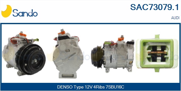 Compressore, climatizzatore SANDO SAC73079.1