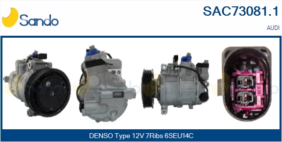 Compressore, climatizzatore SANDO SAC73081.1