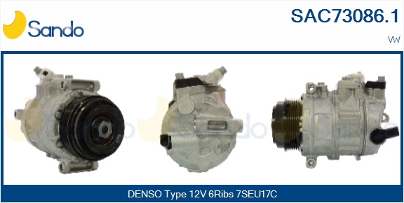 Compressore, climatizzatore SANDO SAC73086.1