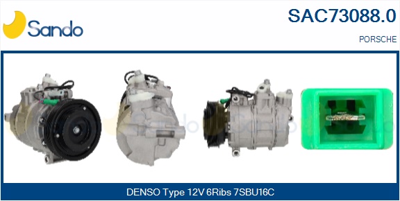 Compressore, climatizzatore SANDO SAC73088.0