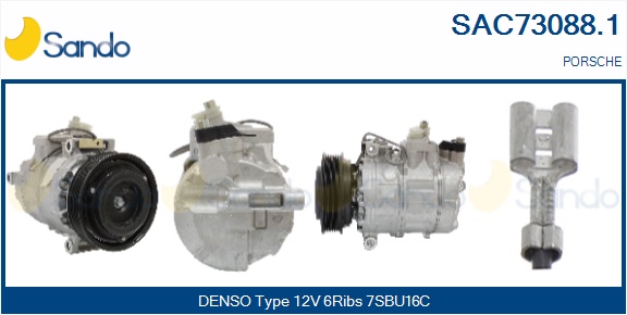 Compressore, climatizzatore SANDO SAC73088.1