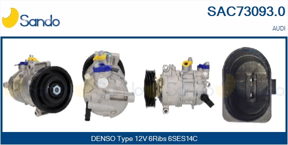Compressore, climatizzatore SANDO SAC73093.0