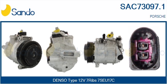 Compressore, climatizzatore SANDO SAC73097.1