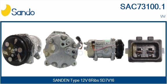 Compressore, climatizzatore SANDO SAC73100.1