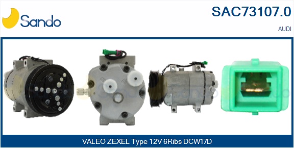 Compressore, climatizzatore SANDO SAC73107.0
