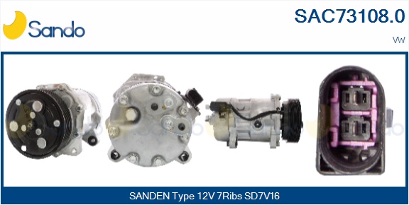 Compressore, climatizzatore SANDO SAC73108.0