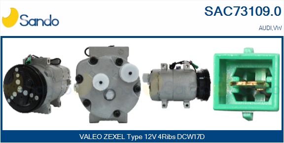 Compressore, climatizzatore SANDO SAC73109.0
