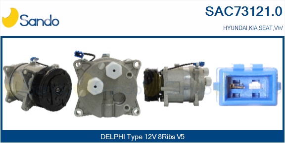 Compressore, climatizzatore SANDO SAC73121.0