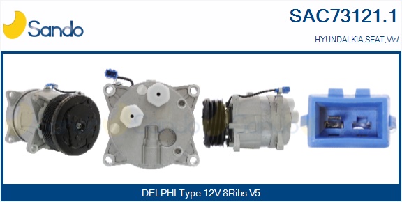 Compressore, climatizzatore SANDO SAC73121.1
