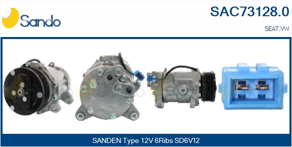 Compressore, climatizzatore SANDO SAC73128.0