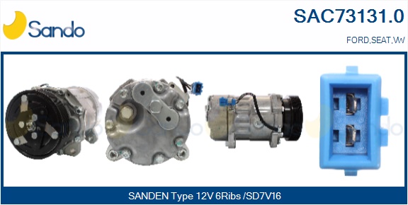 Compressore, climatizzatore SANDO SAC73131.0