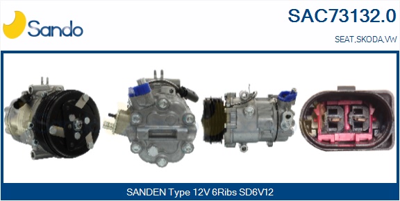 Compressore, climatizzatore SANDO SAC73132.0