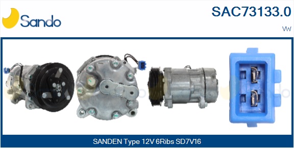 Compressore, climatizzatore SANDO SAC73133.0