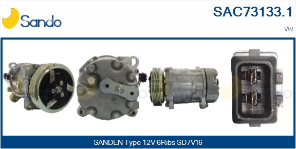 Compressore, climatizzatore SANDO SAC73133.1