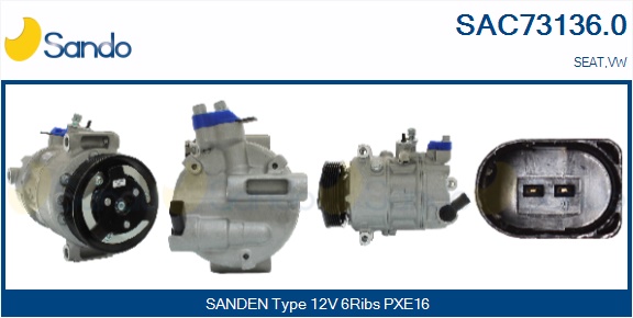 Compressore, climatizzatore SANDO SAC73136.0
