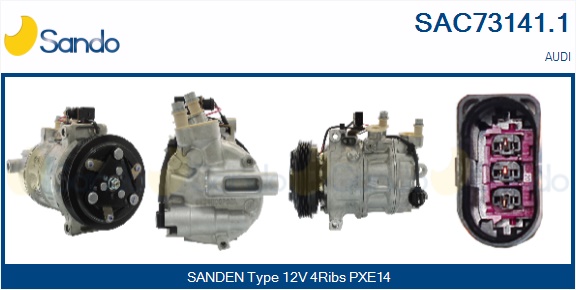 Compressore, climatizzatore SANDO SAC73141.1