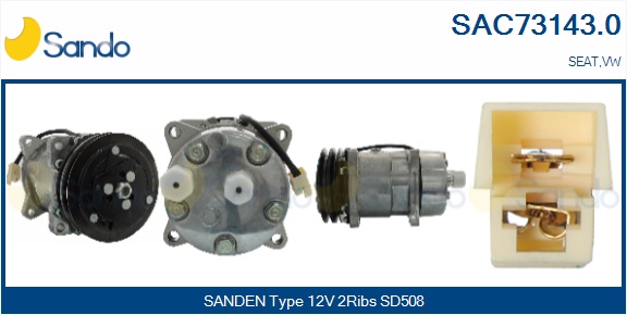 Compressore, climatizzatore SANDO SAC73143.0