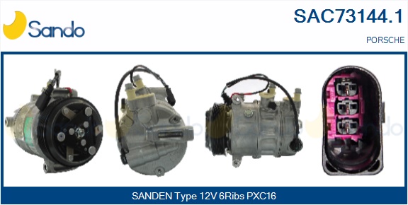 Compressore, climatizzatore SANDO SAC73144.1