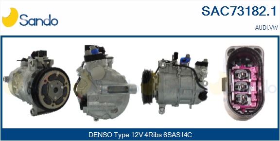 Compressore, climatizzatore SANDO SAC73182.1