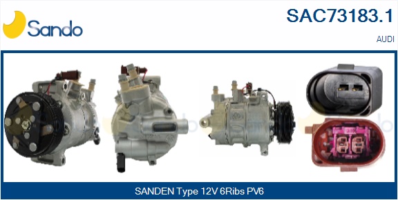 Compressore, climatizzatore SANDO SAC73183.1