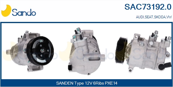 Compressore, climatizzatore SANDO SAC73192.0