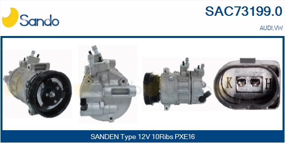 Compressore, climatizzatore SANDO SAC73199.0