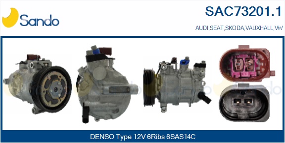 Compressore, climatizzatore SANDO SAC73201.1