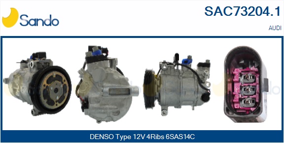 Compressore, climatizzatore SANDO SAC73204.1