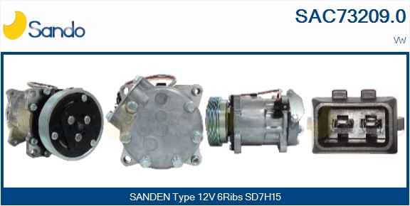 Compressore, climatizzatore SANDO SAC73209.0
