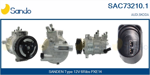 Compressore, climatizzatore SANDO SAC73210.1