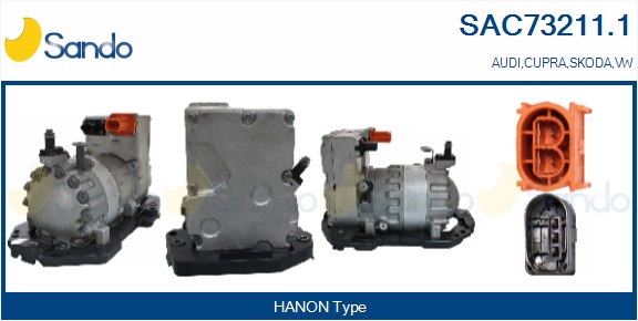 Compressore, climatizzatore SANDO SAC73211.1