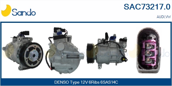 Compressore, climatizzatore SANDO SAC73217.0