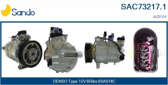 Compressore, climatizzatore SANDO SAC73217.1