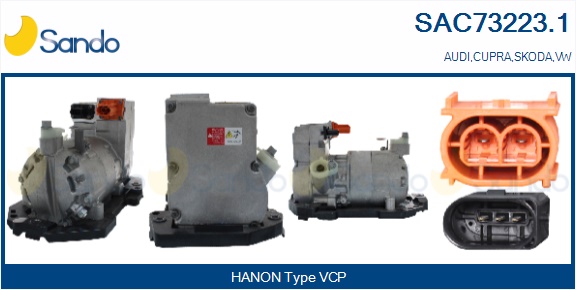 Compressore, climatizzatore SANDO SAC73223.1