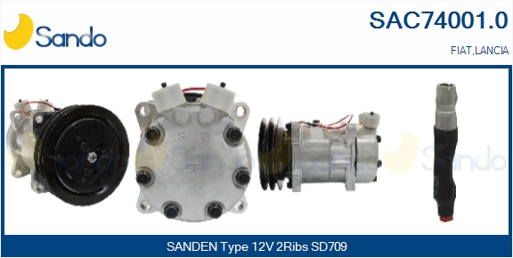 Compressore, climatizzatore SANDO SAC74001.0