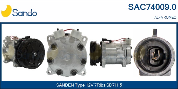 Compressore, climatizzatore SANDO SAC74009.0