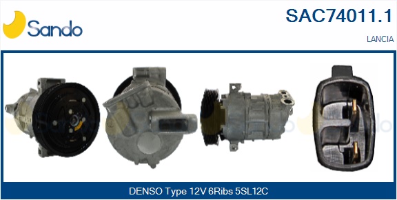 Compressore, climatizzatore SANDO SAC74011.1