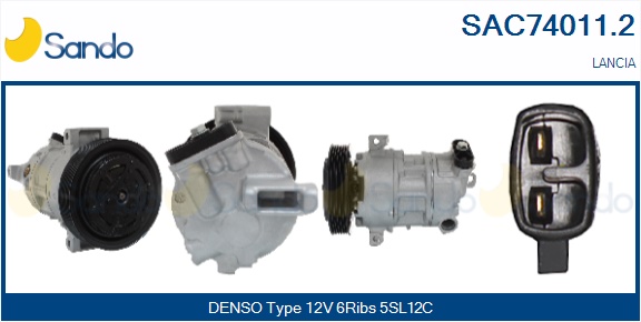 Compressore, climatizzatore SANDO SAC74011.2