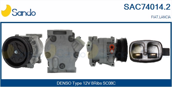 Compressore, climatizzatore SANDO SAC74014.2