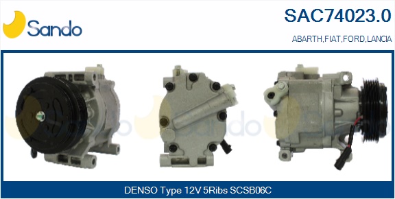 Compressore, climatizzatore SANDO SAC74023.0