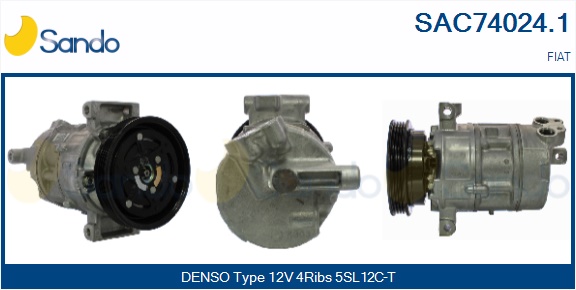 Compressore, climatizzatore SANDO SAC74024.1
