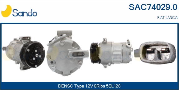Compressore, climatizzatore SANDO SAC74029.0