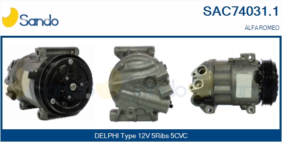Compressore, climatizzatore SANDO SAC74031.1