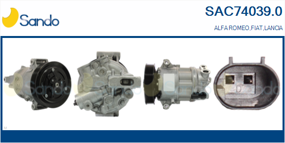 Compressore, climatizzatore SANDO SAC74039.0